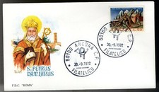 Italia 1972 fdc usato  Ancona