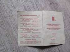 Standard vanguard triumph for sale  HARLOW