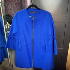 Zara coat cobalt for sale  ILFORD