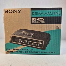 Sony icf c25 for sale  Vilonia