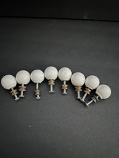 8 white knobs pulls for sale  Fruitland