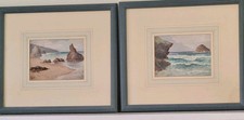 Pair cornish seascapes for sale  HASTINGS