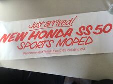 Honda ss50 moped for sale  HUNTINGDON