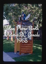 Usado, Cabine telefônica totem deslizante 35mm Victoria BC Canadá - 1968 (BB) comprar usado  Enviando para Brazil