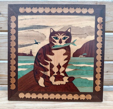 Handmade wooden marquetry for sale  KILWINNING