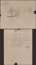 Belgium 1835 prephilatelic d'occasion  Belgique