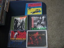 The Clash 5 Different CD Lot-London Calling,S/T,The Singles,Story Of,Rope-NM comprar usado  Enviando para Brazil
