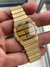 Usado, Polo Piaget vintage rara 15562 C 701 data do dia ouro maciço 18k comprar usado  Enviando para Brazil