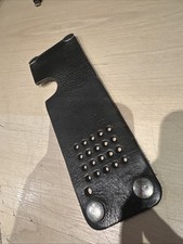 Police black leather for sale  MANSFIELD