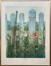 Lithografie zaunpfähle blumen gebraucht kaufen  Graal-Müritz, Seeheilbad