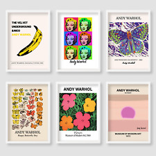 Andy warhol print for sale  STOCKPORT