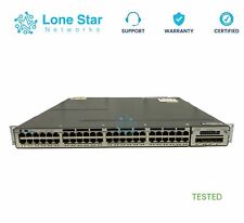 Switch PoE Cisco WS-C3750X-48P-L 48 Portas com Dual C3KX-PWR-715WAC e C3kx-nm-1G comprar usado  Enviando para Brazil