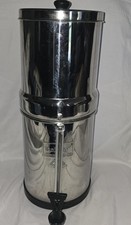 Sistema de filtragem de filtro de água BIG BERKEY com visor de nível de água.  LEIA comprar usado  Enviando para Brazil