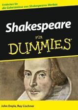 Shakespeare dummies entdecken gebraucht kaufen  Donauwörth