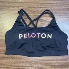 Sutiã Lululemon X Peloton Invigorate Preto Tamanho 10 Malha Extrema Logotipo Racerback comprar usado  Enviando para Brazil