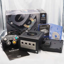 Console Nintendo GameCube preto + Game Boy Player Enjoy Plus pacote na caixa NTSC-J, usado comprar usado  Enviando para Brazil