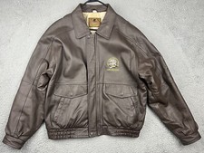Leather bomber jacket for sale  Franklin