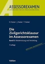 Zivilgerichtsklausur im assess gebraucht kaufen  Berlin