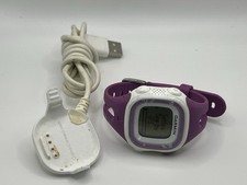 Usado, Relógio de corrida Garmin Forerunner 10 GPS pedômetro roxo branco com cabo de carregamento comprar usado  Enviando para Brazil