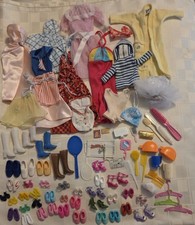 Lote misto de roupas-sapatos-acessórios de boneca Barbie vintage anos 80-90 comprar usado  Enviando para Brazil