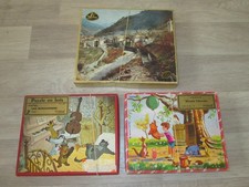 Lot puzzle bois d'occasion  France