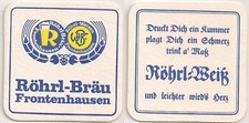 Röhrl bräu frontenhausen gebraucht kaufen  Neuhaus