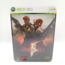 Biohazard 5 Deluxe Edition Microsoft Xbox 360 autêntico japonês na caixa completo, usado comprar usado Biohazard 5 Deluxe Edition Microsoft Xbox 360 autêntico japonês na caixa completo, usado comprar usado  Enviando para Brazil