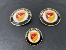 Novo conjunto de emblema de metal emblema BMW Manhart logotipo capô + volante + porta-malas comprar usado  Enviando para Brazil
