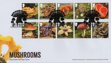 Carimbo postal 2025 GB COGUMELOS FDC - COGUMELO ST. - *BOM* 3.7.25 *NÃO ENDEREÇADO* comprar usado  Enviando para Brazil