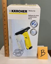 Aspirador de janela recarregável KARCHER WV50 alimentado por bateria NOS (caixa aberta) 2012 (B) comprar usado  Enviando para Brazil