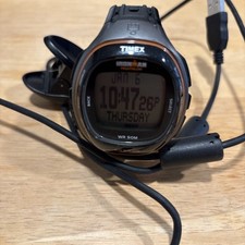 Timex Ironman Triathlon Indiglo Relógio Masculino GPS WR 50M TESTADO COM CARREGADOR, usado comprar usado  Enviando para Brazil