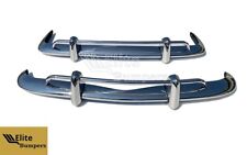 Novos para-choques de aço inoxidável estilo exportação dos EUA VW Karmann Ghia 1956-1971 comprar usado  Enviando para Brazil