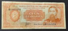 Paraguay billet 100 d'occasion  Ogeu-les-Bains