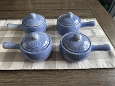 Blue spotted spongeware for sale  Fortville
