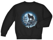Suéter moletom Wolf Moon gola redonda masculino lobo solitário uivando na lua design comprar usado Suéter moletom Wolf Moon gola redonda masculino lobo solitário uivando na lua design comprar usado  Enviando para Brazil