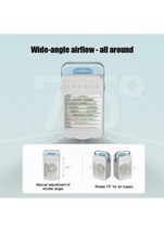 Ventilador de ar condicionado portátil, ventilador de refrigeração mini ar condicionado com 4 ventos comprar usado  Enviando para Brazil