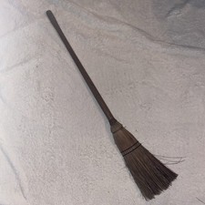Vassoura de palha vintage com 26 polegadas cabo de madeira decoração para casa uso para fogão a lenha, usado comprar usado  Enviando para Brazil