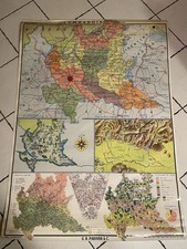Carta geografica topografica usato Carta geografica topografica usato  Teglio Veneto