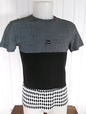 Shirt noir blanc d'occasion  Colmar