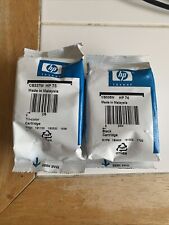 Cartucho de Tinta HP 74/75 (CB335WN/CB337WN) Genuíno Pacote com 2 Novo comprar usado  Enviando para Brazil
