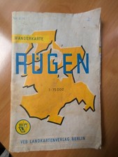 Wanderkarte ddr rügen gebraucht kaufen  Bergen