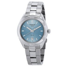 Relógio feminino Tissot PR 100 quartzo mostrador azul claro T1019101135100 comprar usado Relógio feminino Tissot PR 100 quartzo mostrador azul claro T1019101135100 comprar usado  Enviando para Brazil