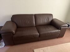 Leather sofa for sale  PRESTON