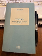 Ben jonson teatro usato  Italia