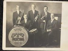 Foto postal antigua Astoria Oregon O RPPC Maga’s Band And Orchestra hombres segunda mano  Embacar hacia Mexico