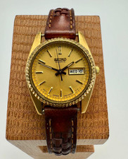 Vintage Seiko Relógio de Quartzo A758 – Exibição de Data – Fabricado no Japão – Funcionando comprar usado  Enviando para Brazil