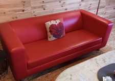 Ikea couch rot gebraucht kaufen  Bettenfeld, Hasborn, Oberkail