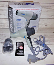 Secador de cabelo profissional Conair Pro Silver Bird SB307W 2000W cinza com acessório comprar usado  Enviando para Brazil