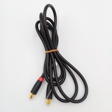 Cabo óptico de áudio digital 6 pés preto e vermelho ótimo para jogos em som HD funciona comprar usado  Enviando para Brazil