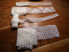 Lot métrages dentelle d'occasion  Senozan
